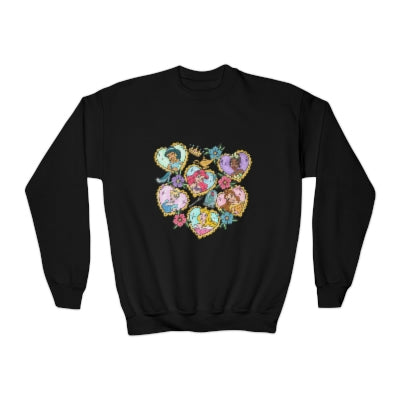 Princess Toddler and Youth Crewneck Sweatshirt