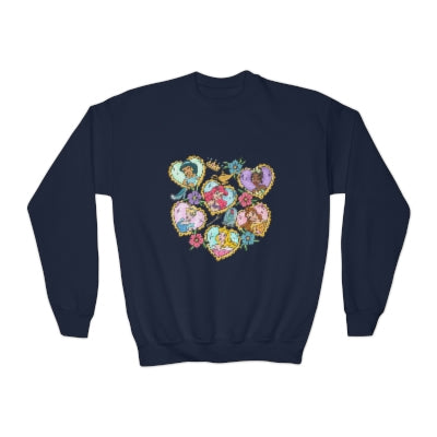 Princess Toddler and Youth Crewneck Sweatshirt