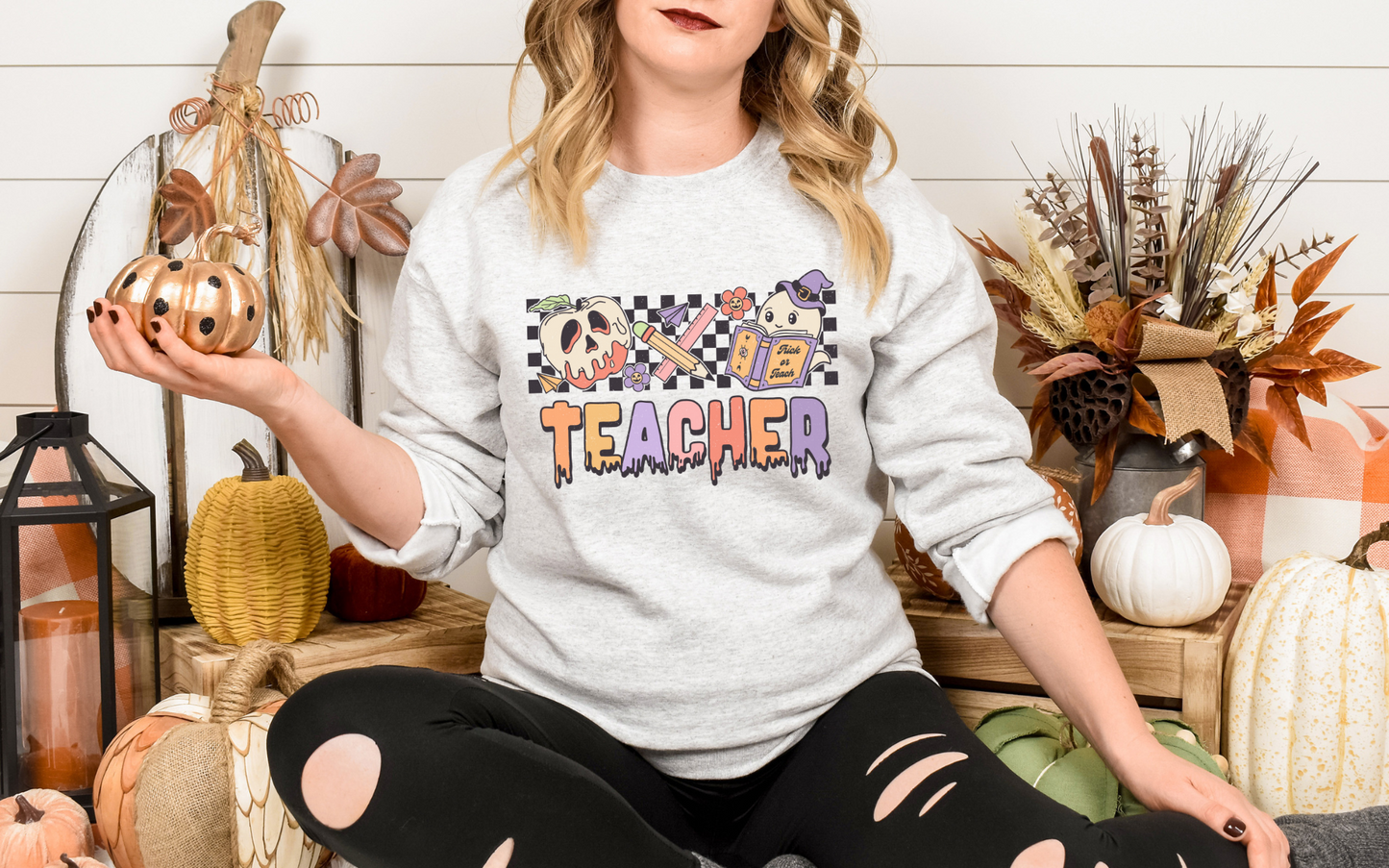 Teacher Halloween Sweatshirt