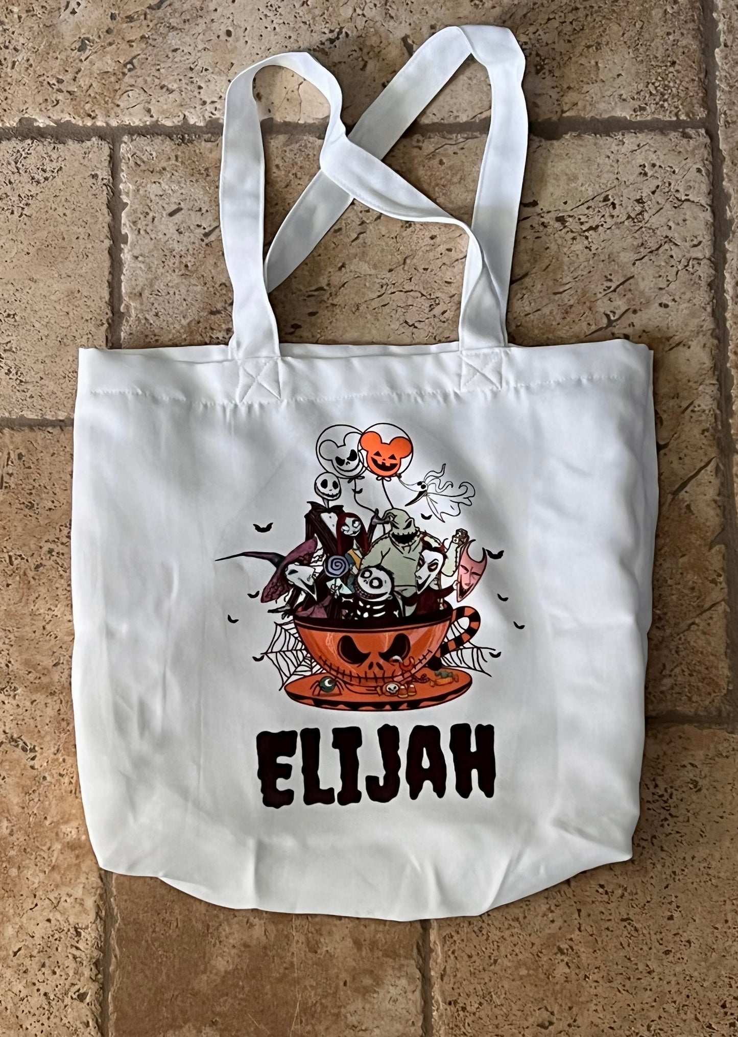 Skeleton Fun Halloween Tote