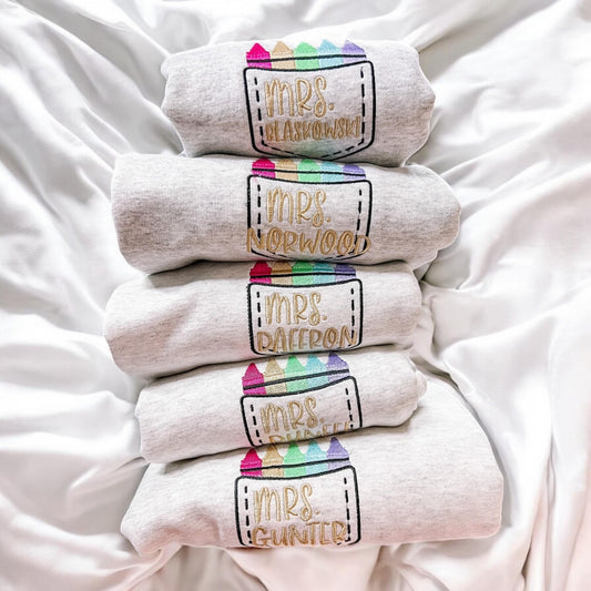 Teacher Personalized Sweatshirt
