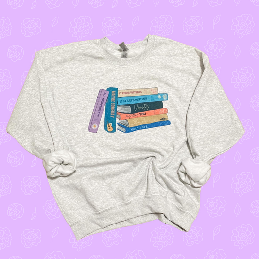 Book Lover Crewneck Sweatshirt