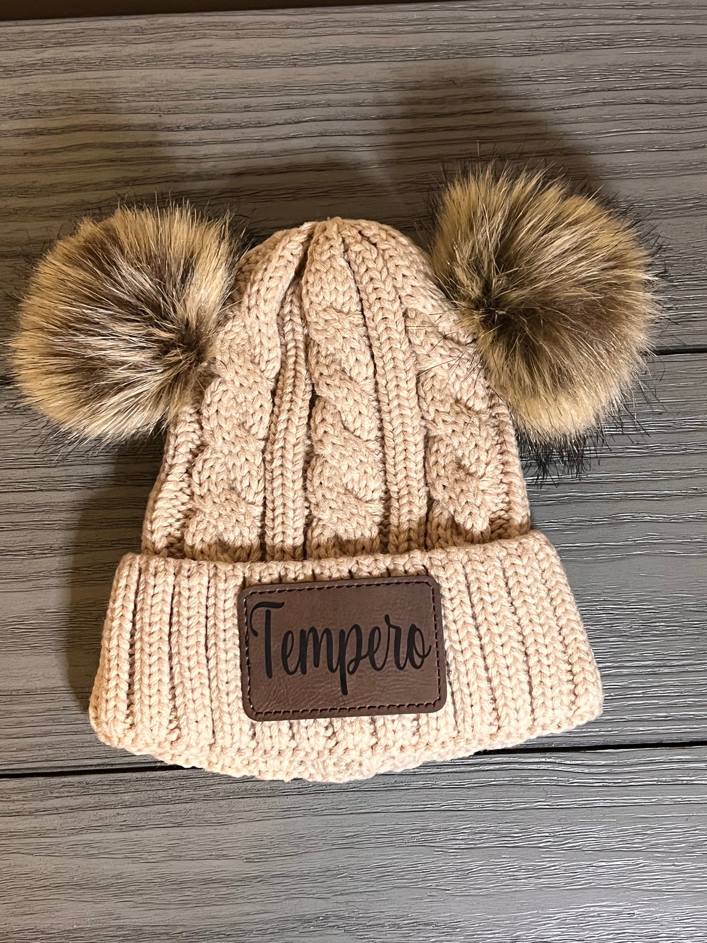 Kids Pom Pom Beanie