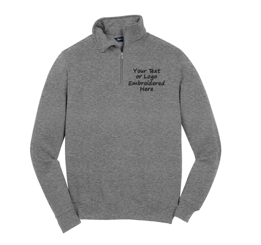 Custom Logo Quarter Zip