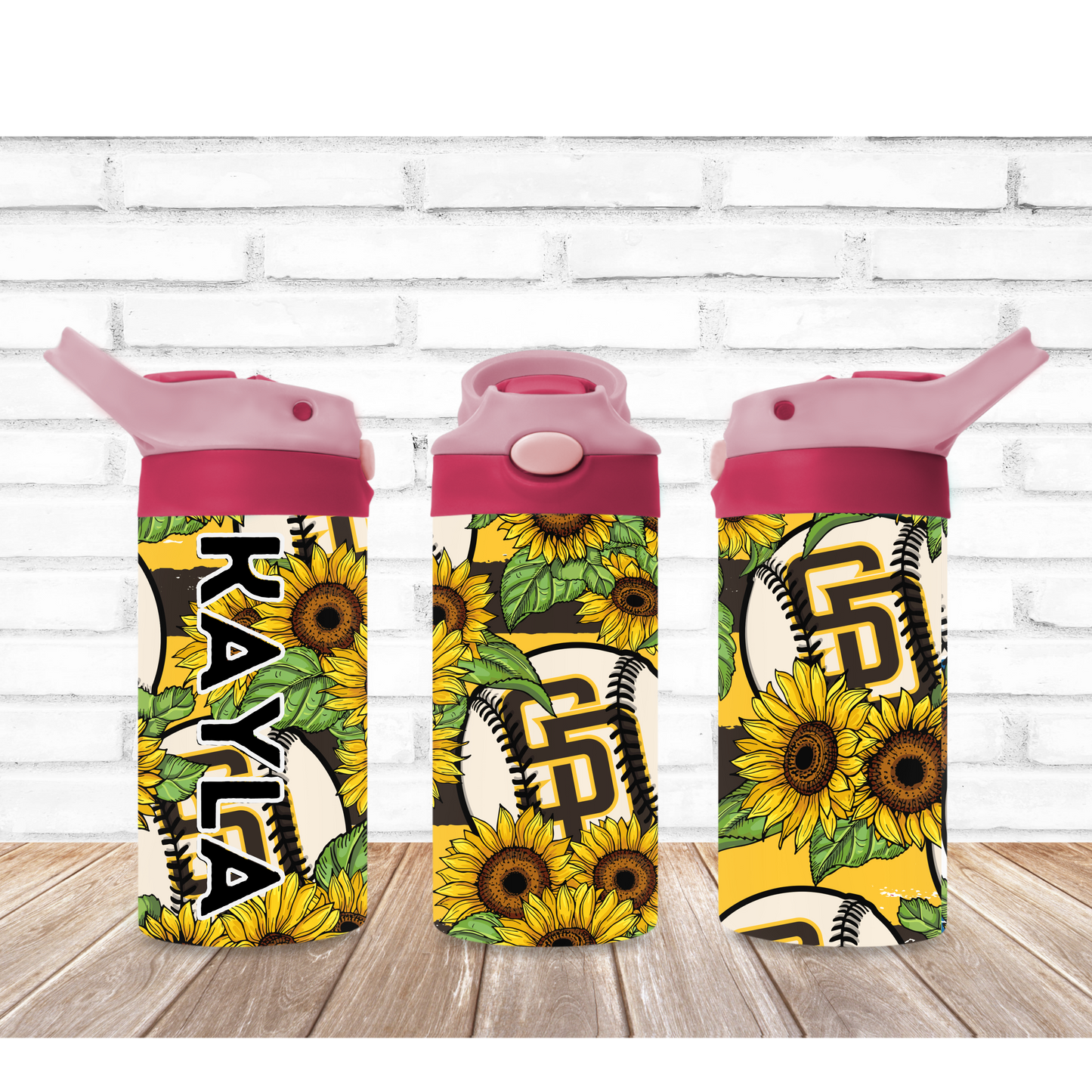 Baseball Team Kids Tumbler