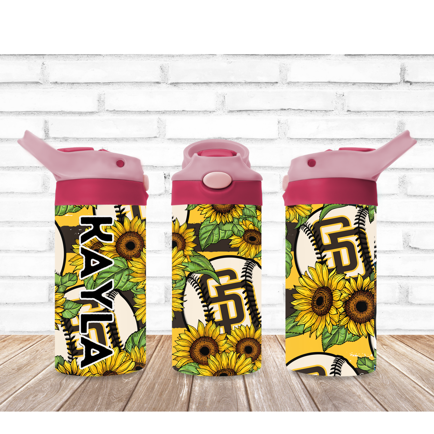 Baseball Team Kids Tumbler