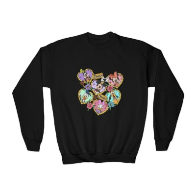 Magical Characters Toddler and Youth Crewneck Sweatshirt