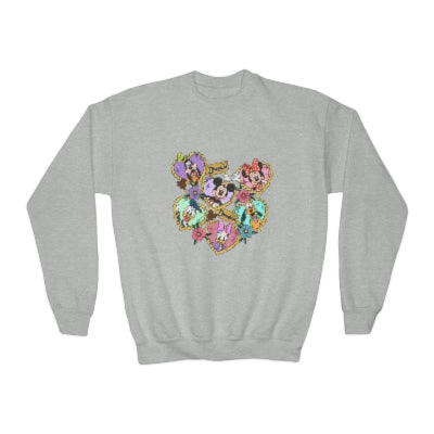 Magical Characters Toddler and Youth Crewneck Sweatshirt