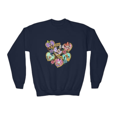 Magical Characters Toddler and Youth Crewneck Sweatshirt