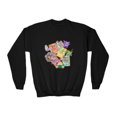 Poke Boys Toddler and Youth Crewneck Sweatshirt