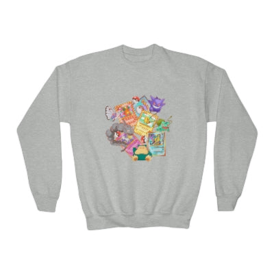 Poke Boys Toddler and Youth Crewneck Sweatshirt