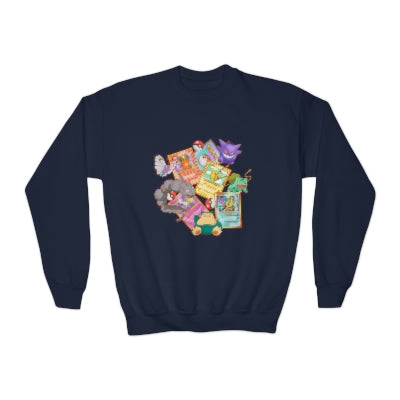 Poke Boys Toddler and Youth Crewneck Sweatshirt